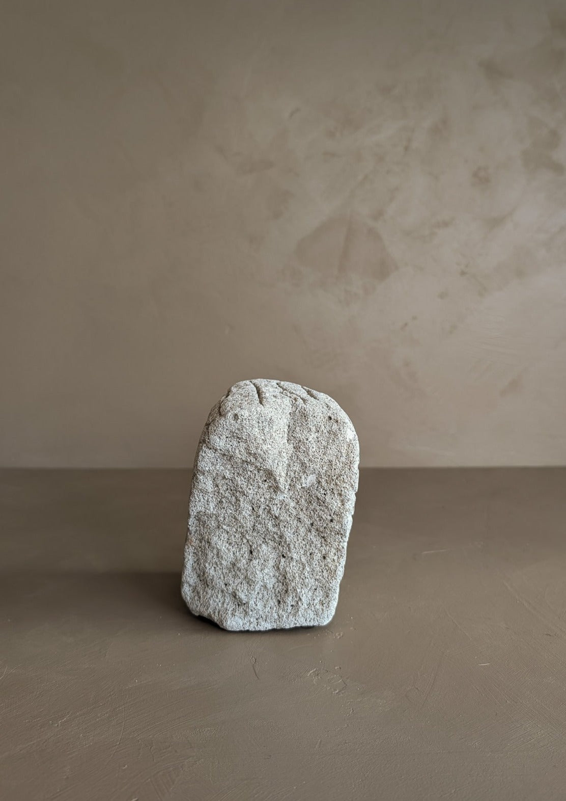 Modern Hand-carved Pumice Stone Bust Sculpture