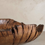 Hand-turned Live Edge Black Oak Wooden Bowl #1