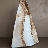 Neutral Signed Slab Pottery Sculptural Vessel