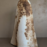 Neutral Signed Slab Pottery Sculptural Vessel