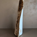 Neutral Signed Slab Pottery Sculptural Vessel