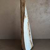 Neutral Signed Slab Pottery Sculptural Vessel