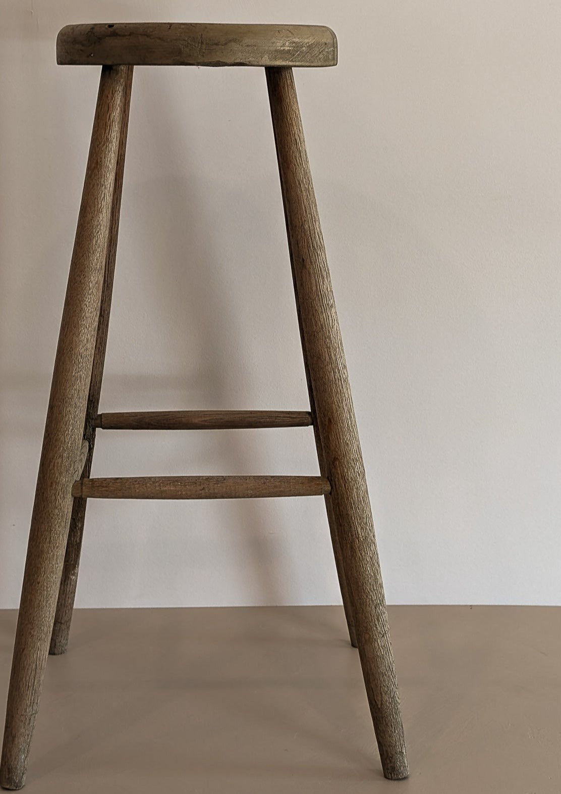 Vintage Wooden Artist's Stool