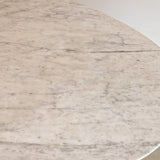 1966 Vintage Italian Oval Marble Dining Table