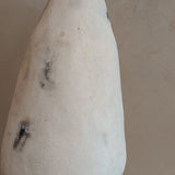 Signed Large Vintage Freeform Raku Pottery Vase