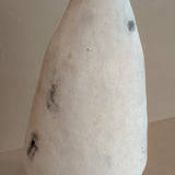 Signed Large Vintage Freeform Raku Pottery Vase