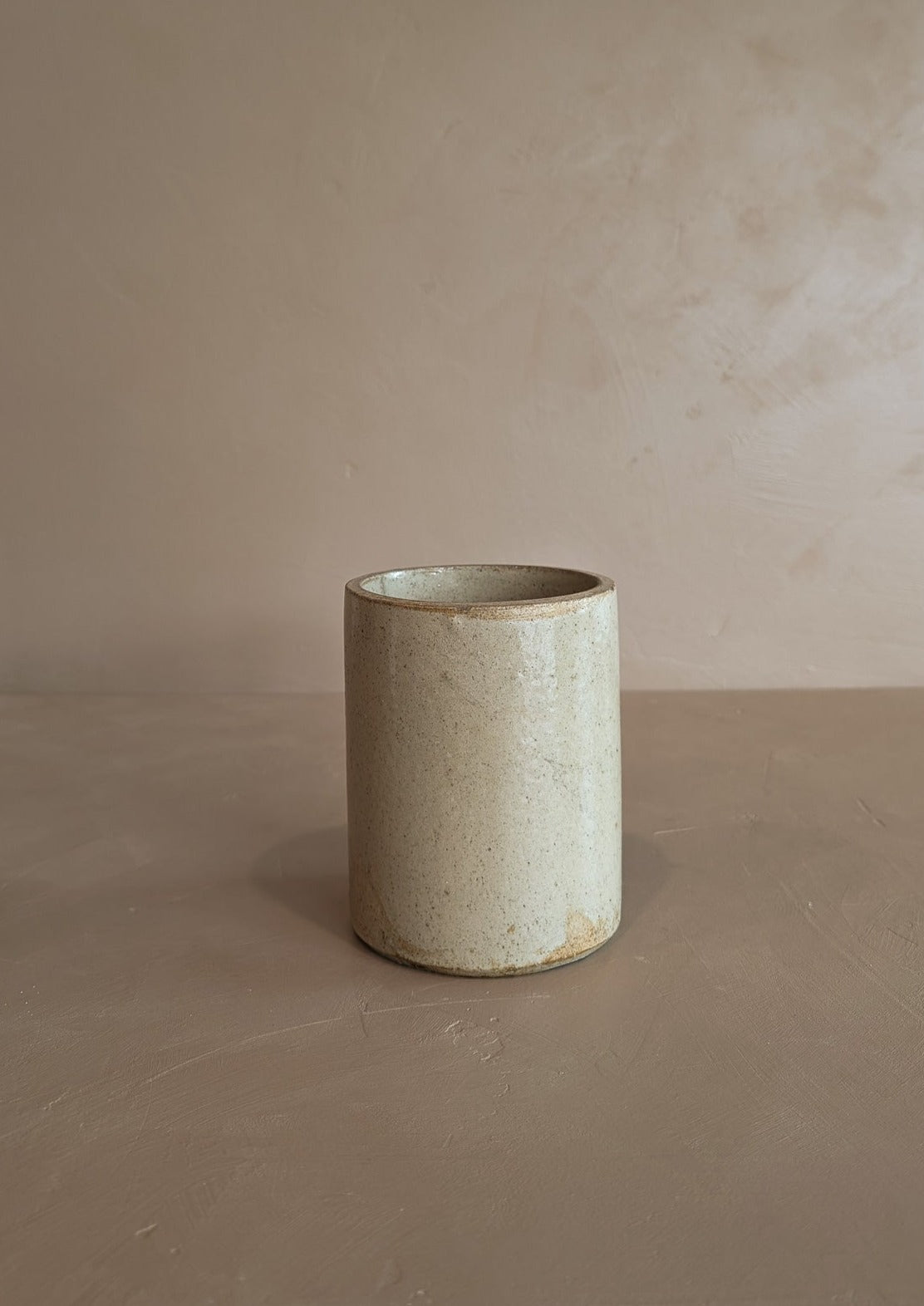 Antique Salt-Glazed Crock
