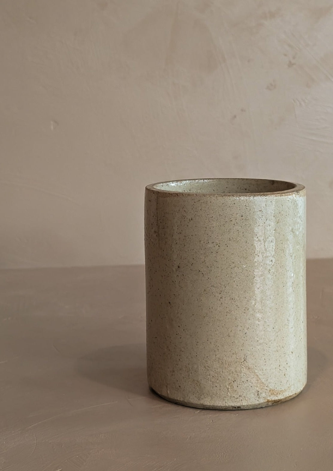 Antique Salt-Glazed Crock