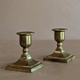 Pair of Vintage Brass Candlesticks