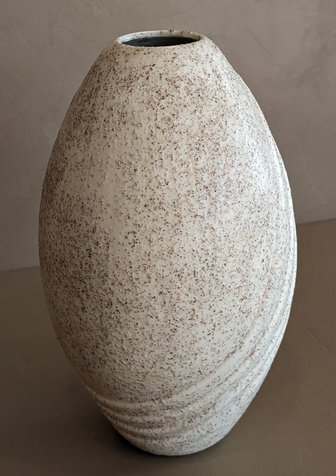 Signed Vintage Sculptural Textured Vase