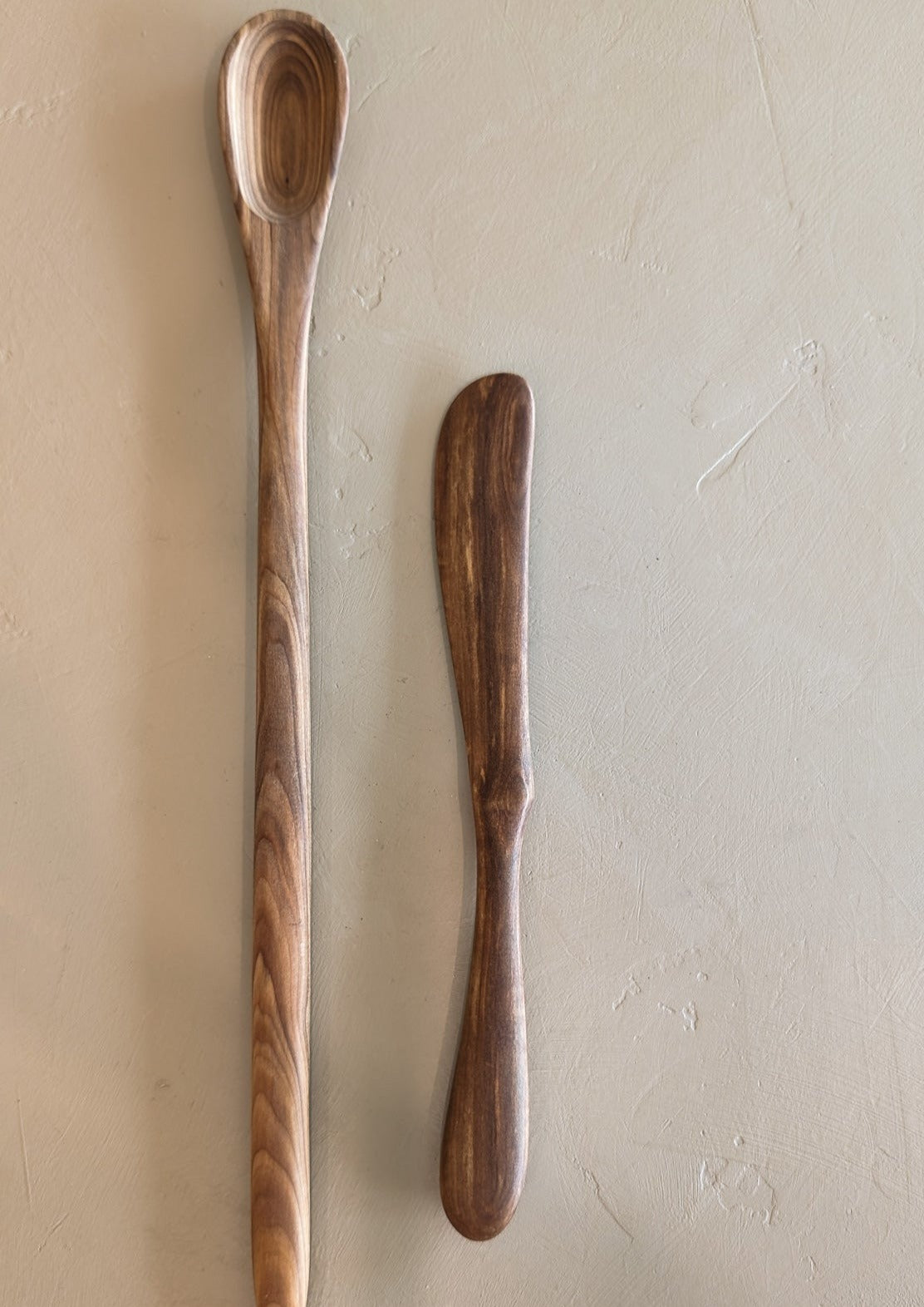 Handmade Applewood Stirring Spoon