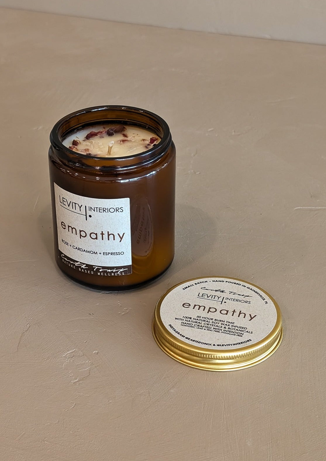 Custom Levity Interiors x Earth Tonix "Empathy" Candle