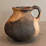 Handmade Colombian Clay Pitcher with Drainage Hole #2