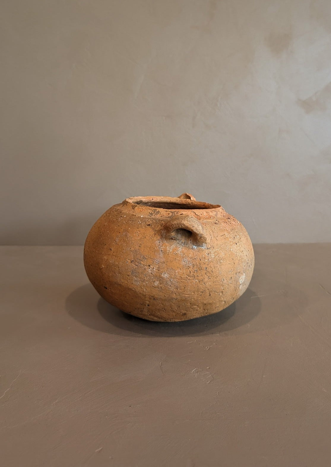 Handmade Colombian Clay Pot with Drainage Hole #4