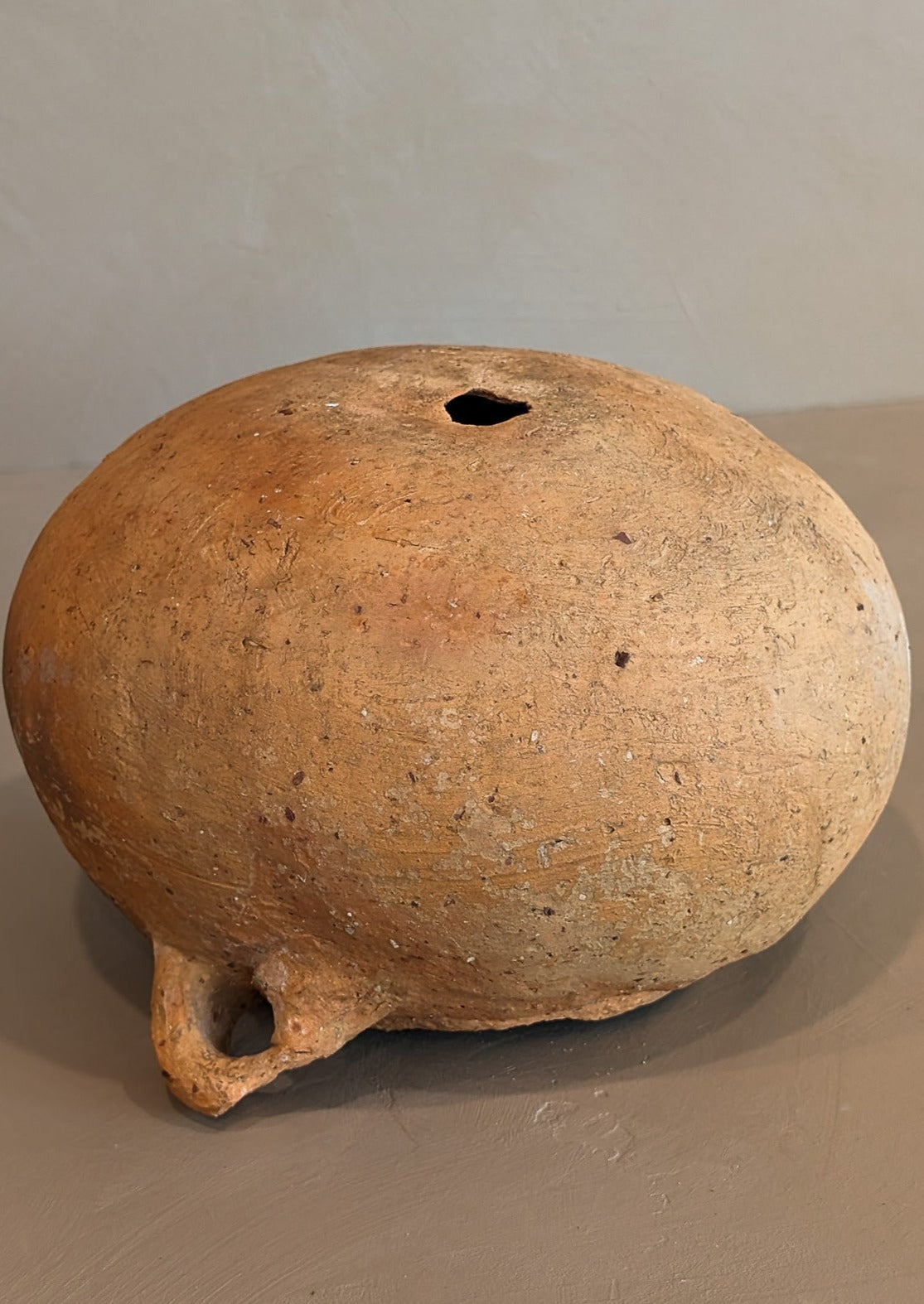 Handmade Colombian Clay Pot with Drainage Hole #4