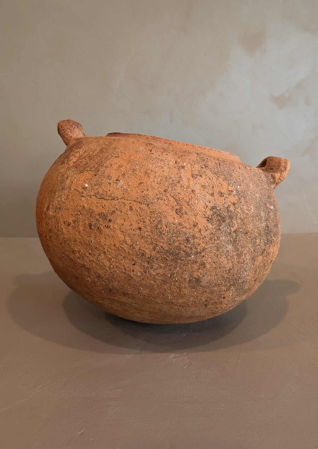 Handmade Colombian Clay Pot with Drainage Holes #5