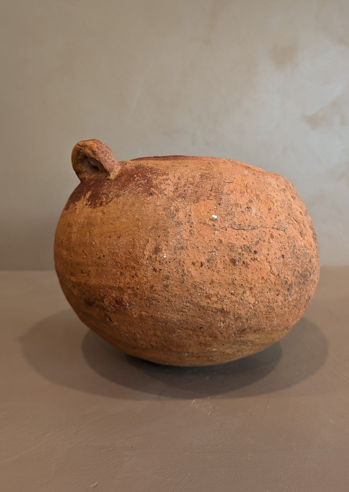 Handmade Colombian Clay Pot with Drainage Holes #5