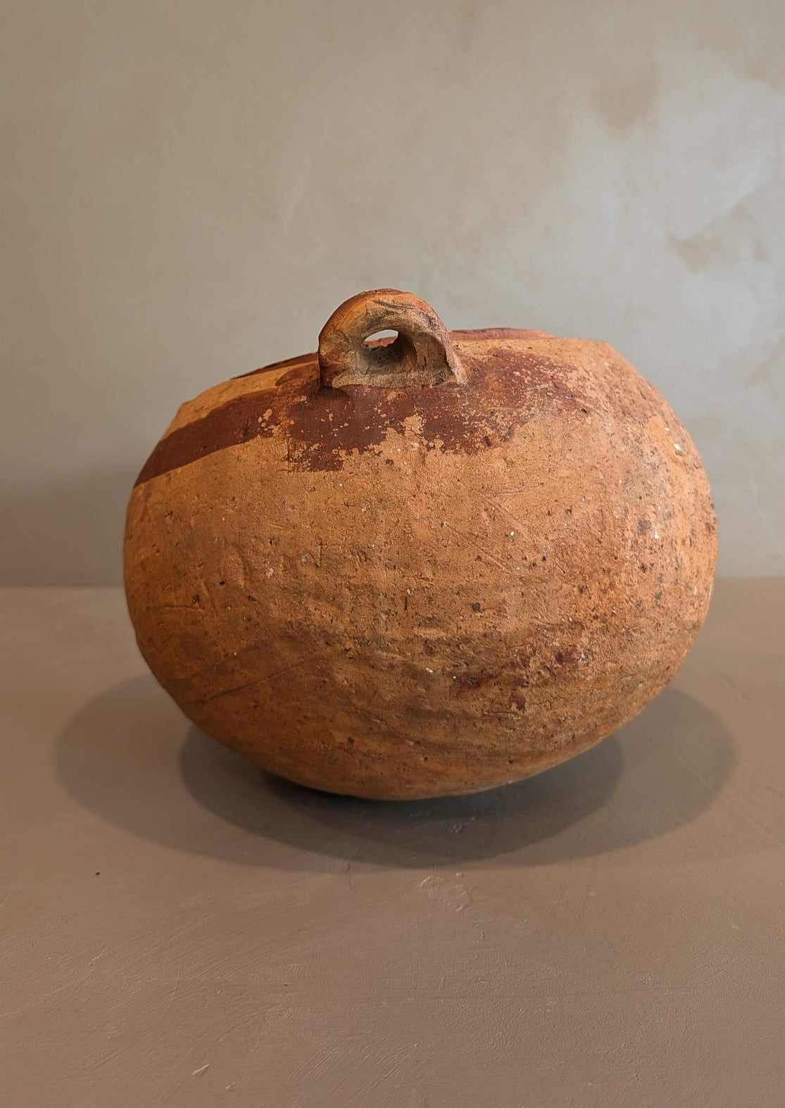 Handmade Colombian Clay Pot with Drainage Holes #5