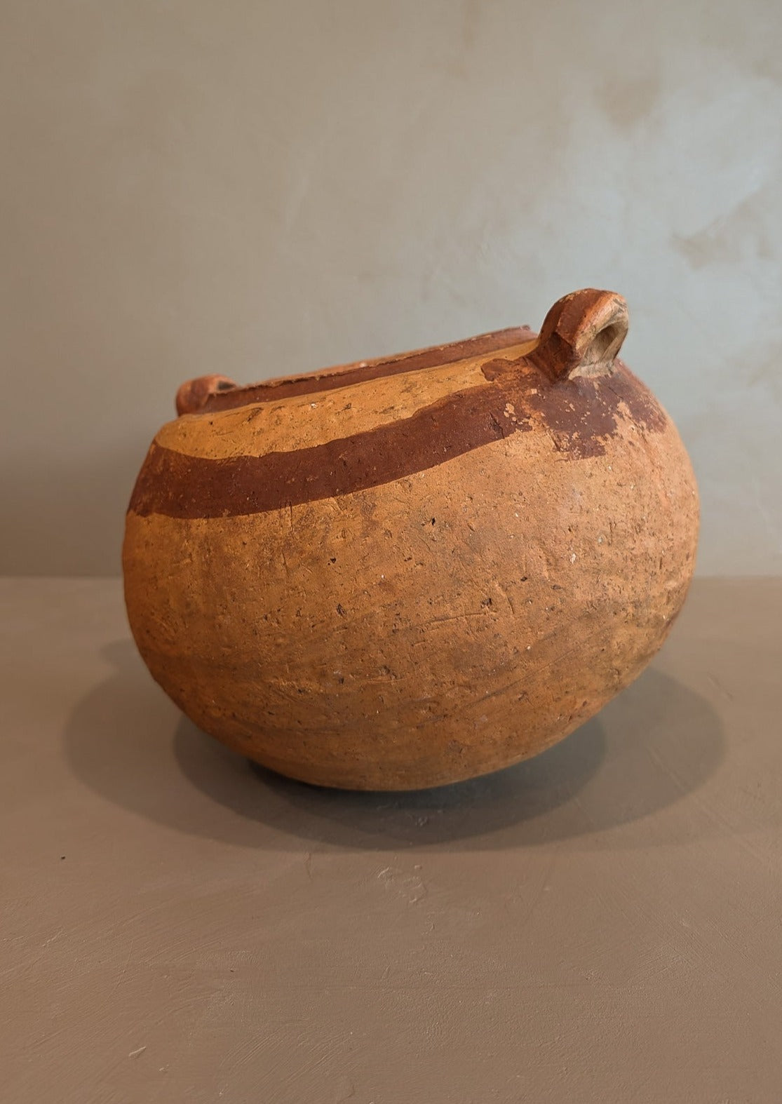 Handmade Colombian Clay Pot with Drainage Holes #5