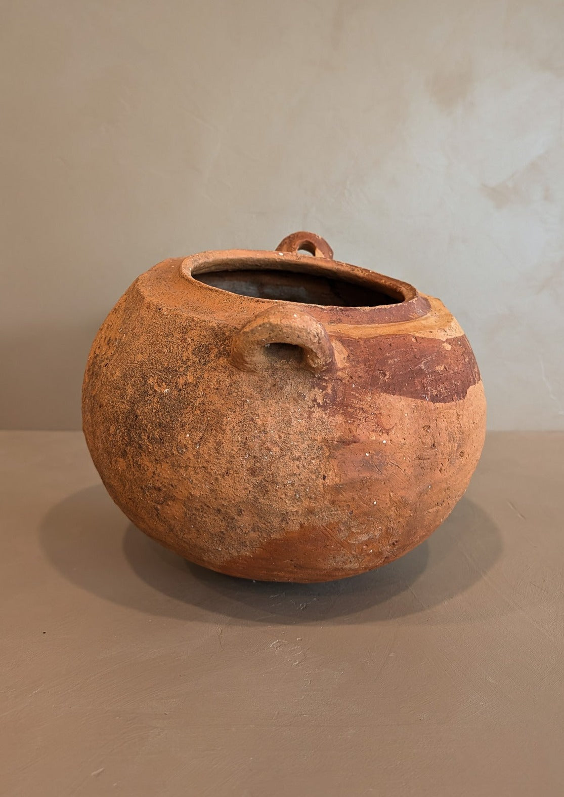 Handmade Colombian Clay Pot with Drainage Holes #5