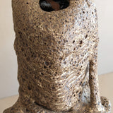 Signed Vintage Edna Arnow "Crud Glaze" Sculptural Pottery Vase