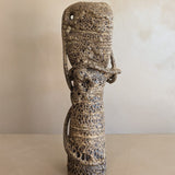 Signed Vintage Edna Arnow "Crud Glaze" Sculptural Pottery Vase