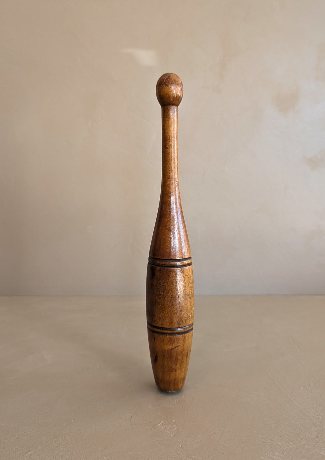 Vintage Wooden Juggling Pin #3 - Medium