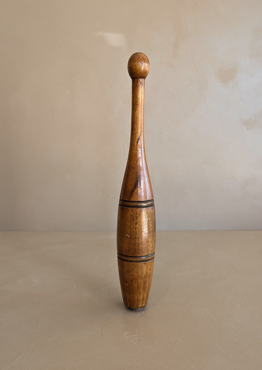 Vintage Wooden Juggling Pin #3 - Medium