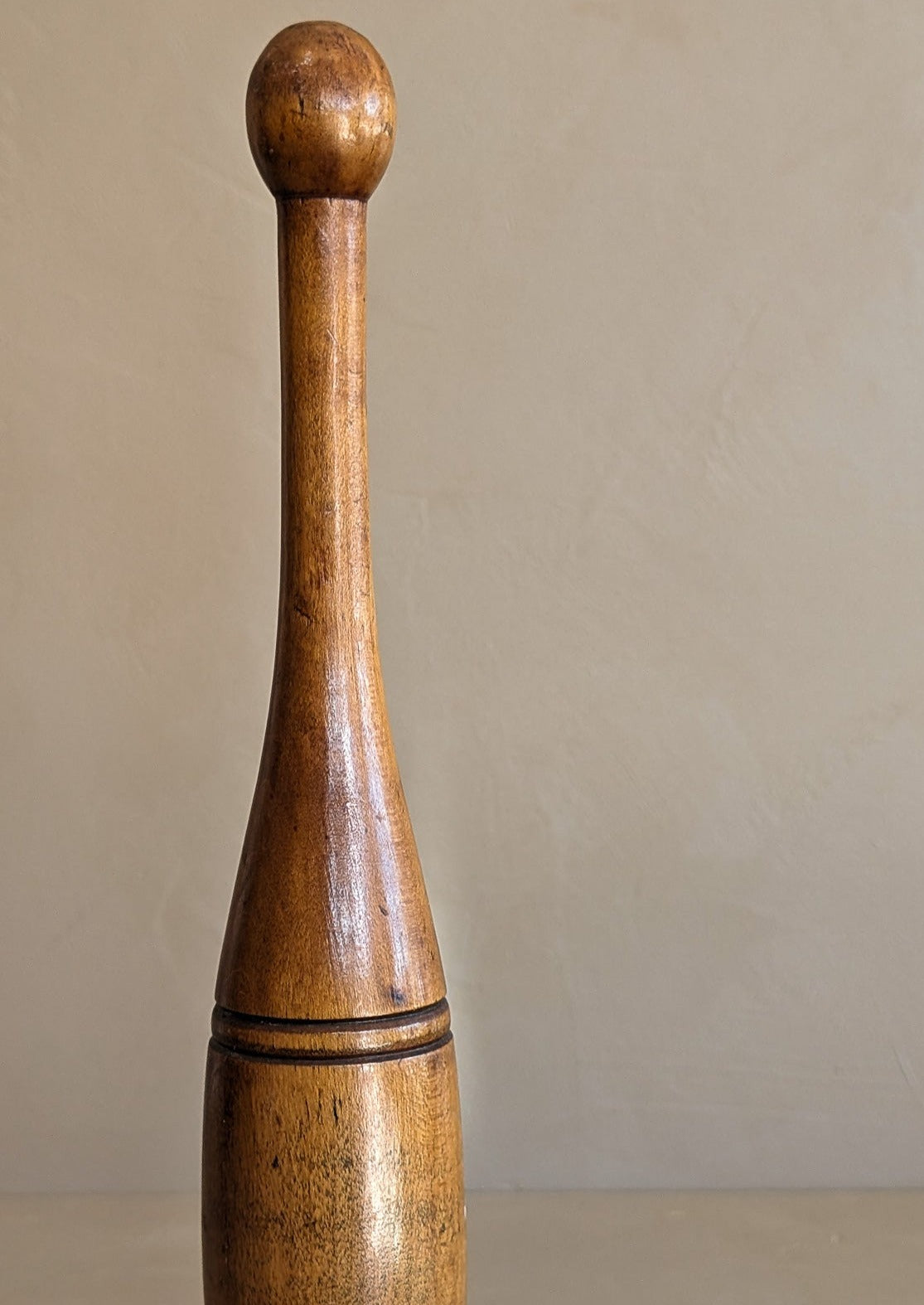 Vintage Wooden Juggling Pin #3 - Medium