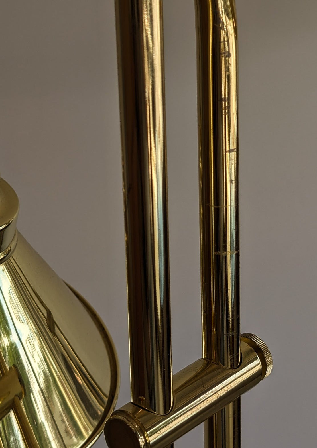 Modern Vintage Brass Adjustable Floor Lamp - Sold Individually