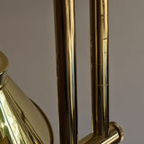 Modern Vintage Brass Adjustable Floor Lamp - Sold Individually