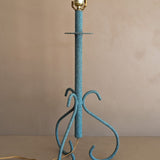 Vintage Textured Curvy Postmodern Lamp