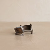 Modern Copper-Toned Bangle Bracelet