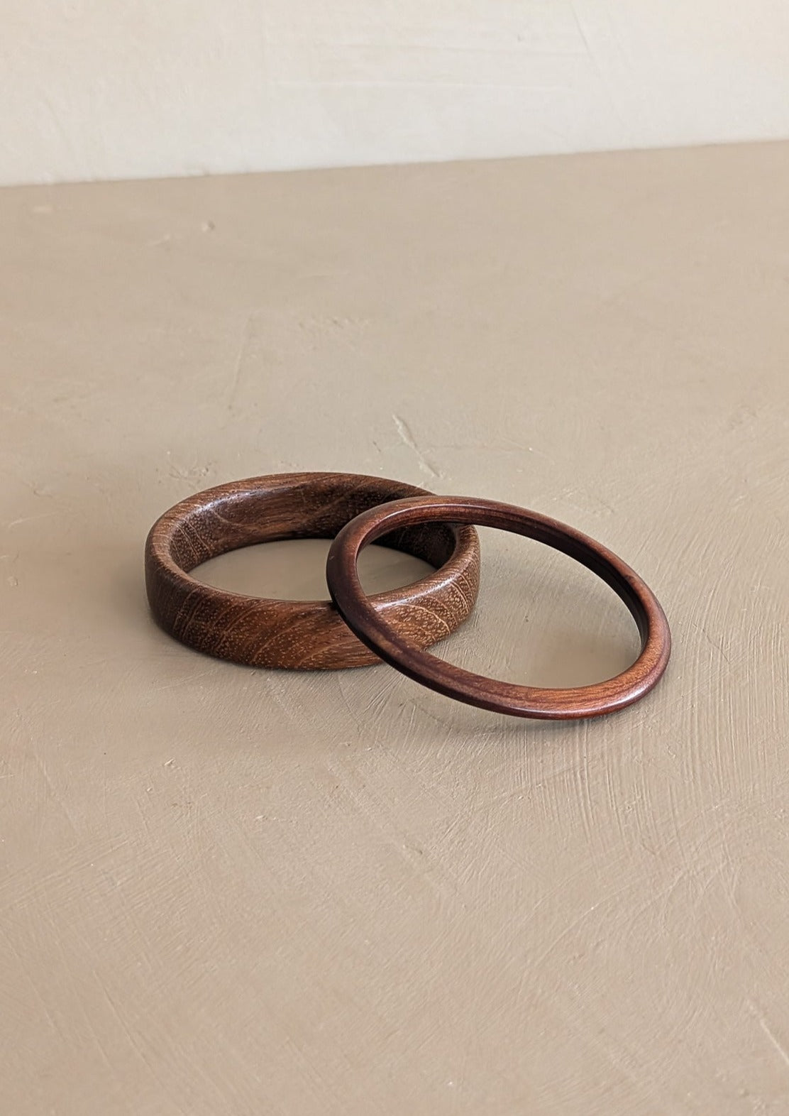 Vintage Dark Wooden Bracelet