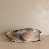 Unsigned Jan Jacque Raku Hanging Sculpture/Planter #1