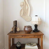 Unique Vintage Brutalist Studio Pottery Coiled Sculpture