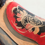 Vintage Hand-painted Scandinavian-Style Rocking Horse with Real Horse Hair #2