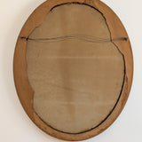 Framed Vintage Oval Floral Still Life Painting