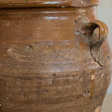 Antique French Clay Pot with Handles
