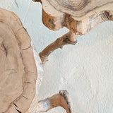 Unique Midcentury French Brutalist Grape Vine Stool - Sold Individually
