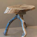 Unique Midcentury French Brutalist Grape Vine Stool - Sold Individually