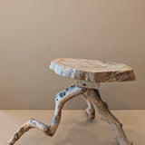 Unique Midcentury French Brutalist Grape Vine Stool - Sold Individually