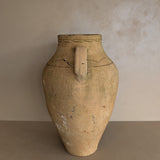 Vintage Amphora-Style Turkish Olive Oil Jug #12 - 17-1/4" Height