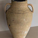 Vintage Amphora-Style Turkish Olive Oil Jug #12 - 17-1/4" Height