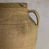 Vintage Amphora-Style Turkish Olive Oil Jug #12 - 17-1/4" Height