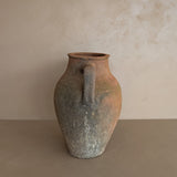 Vintage Amphora-Style Turkish Olive Oil Jug #16 - 12-1/4" Height