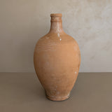 Vintage Turkish Olive Oil Jug with Subtle Freeform Motifs #18 - 13-3/4" Height