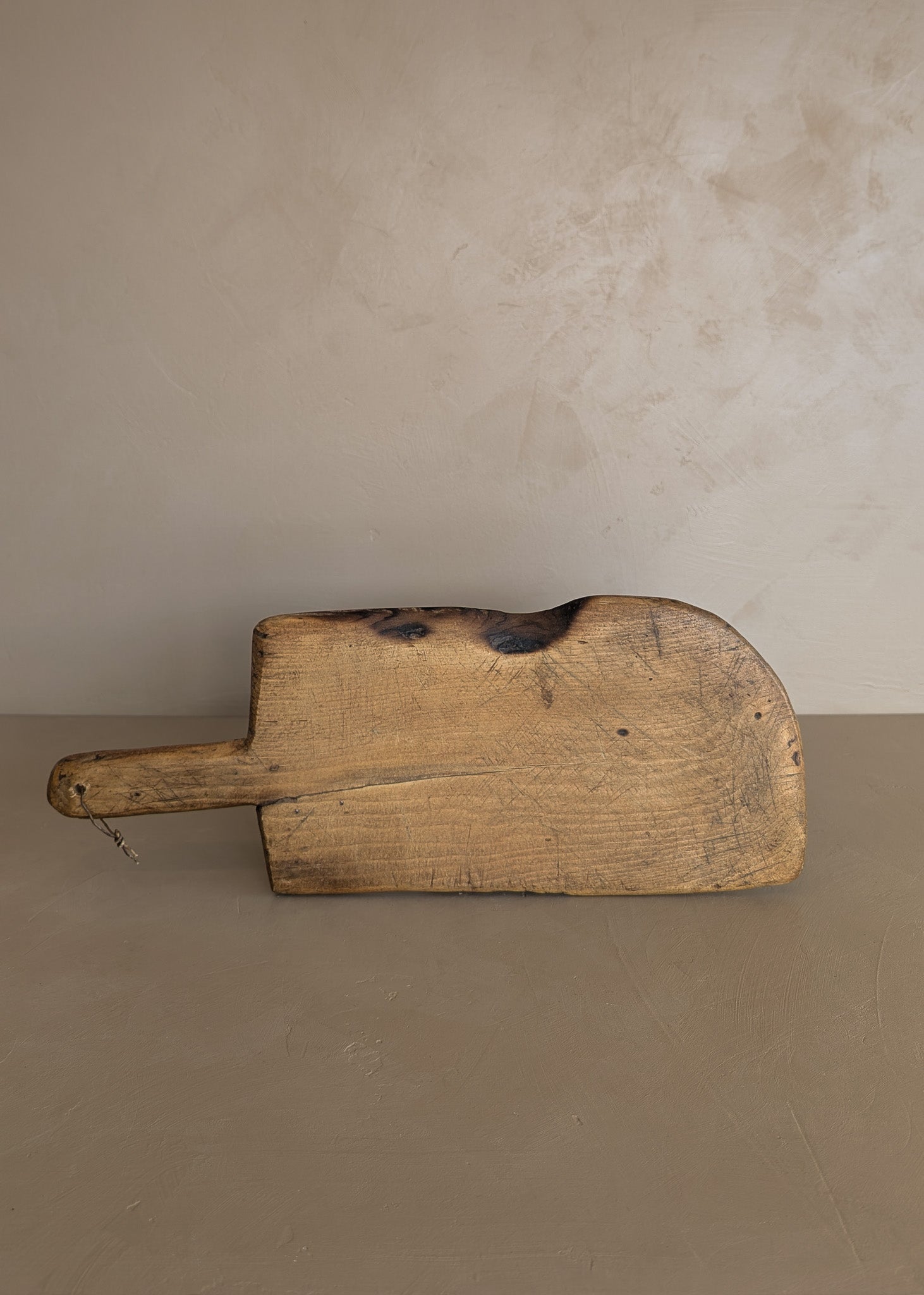 Small Vintage Turkish Wooden Breadboard #7 - 17-1/4" Length