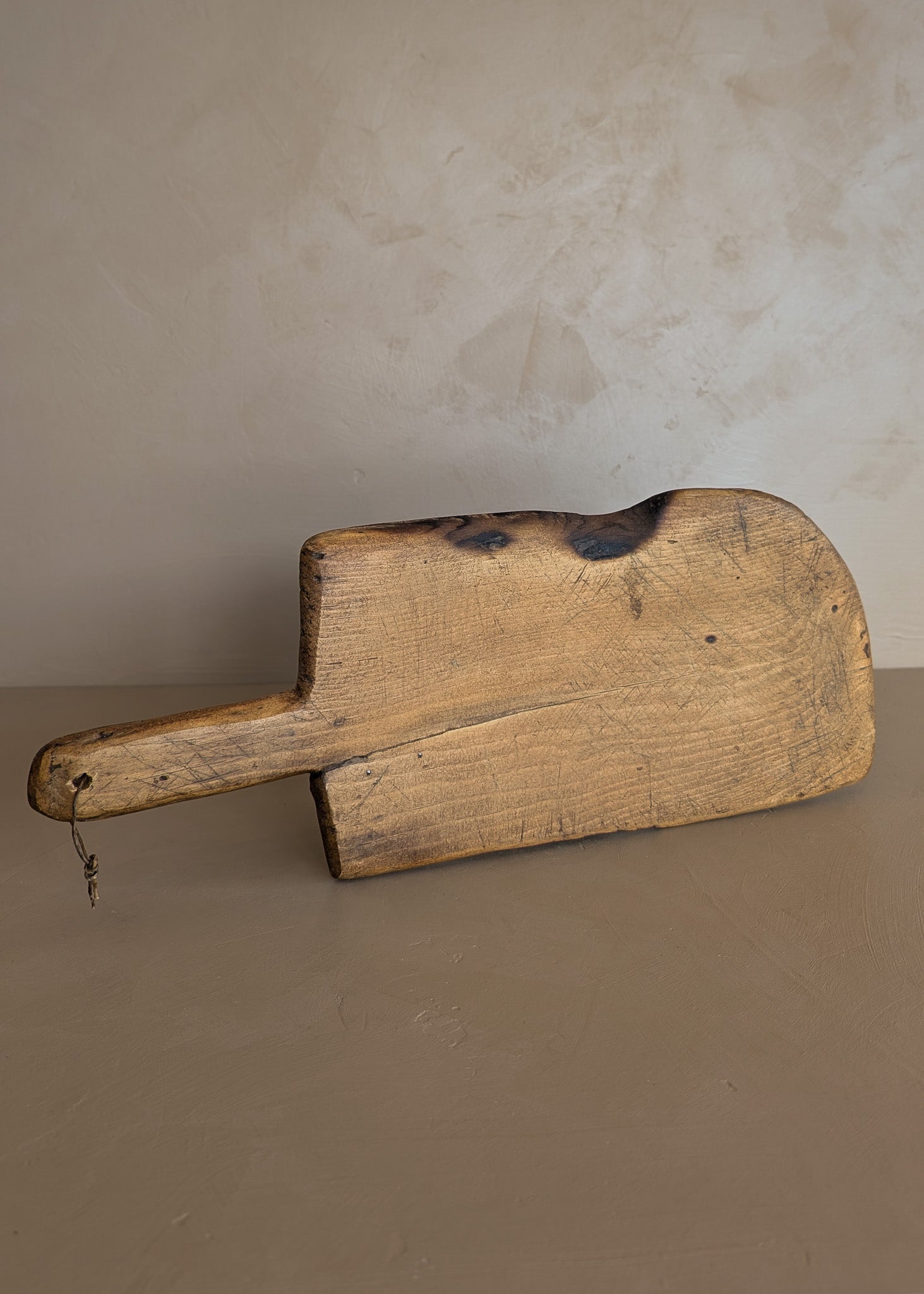 Small Vintage Turkish Wooden Breadboard #7 - 17-1/4" Length
