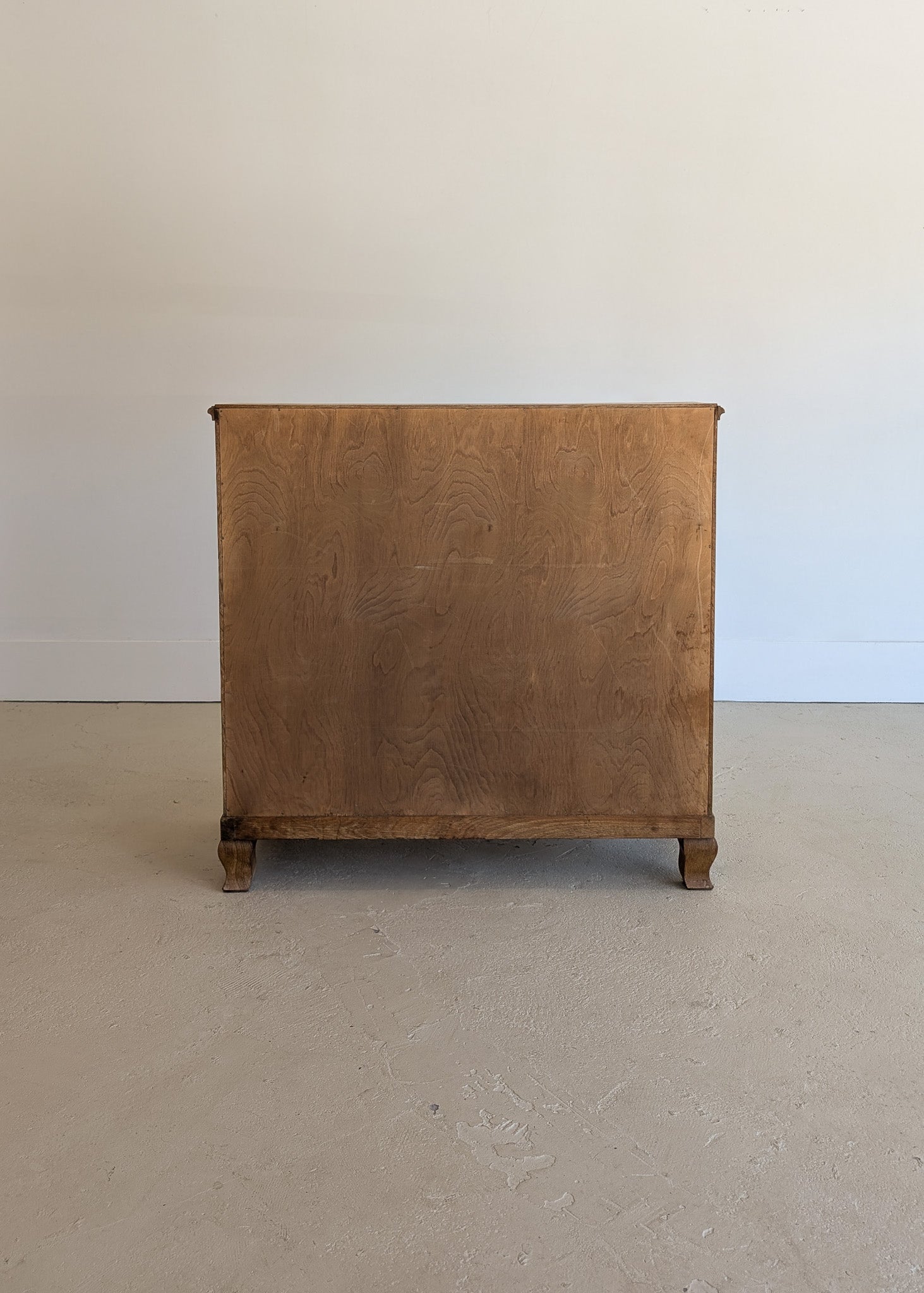Vintage Midcentury Danish Henning Kjærnulf-Style White Oak Drop Top Slant Front Secretary Desk
